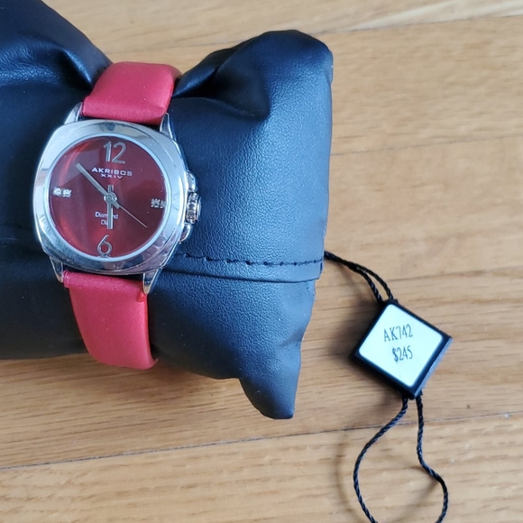 NWT Akribos XXIV diamond dial - Picture 3 of 5